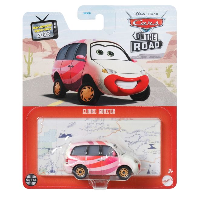 MASINUTA METALICA CARS3 PERSONAJUL CLAIRE GUNZER VIVMTDXV29_HKY30