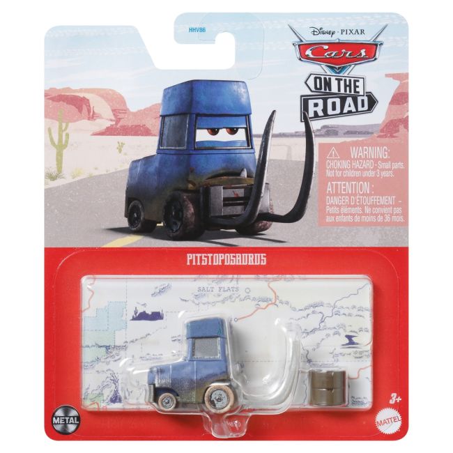 MASINUTA METALICA CARS3 PERSONAJUL PISTOPOSAURUS VIVMTDXV29_HKY43