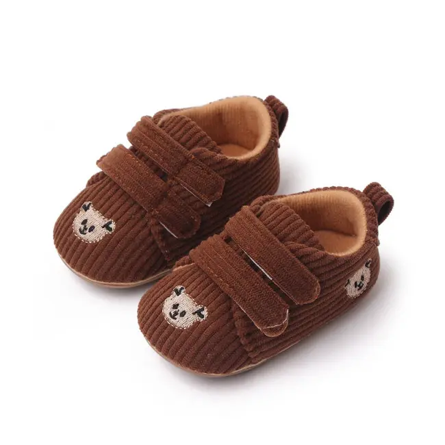 Pantofiori maro din reiat - Teddy AMBL2343-1-sa30