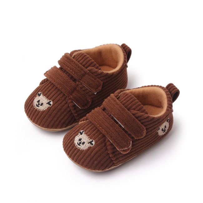 Pantofiori maro din reiat - Teddy AMBL2343-1-sa30
