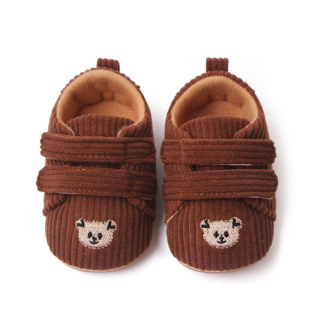 Pantofiori maro din reiat - Teddy AMBL2343-1-sa30