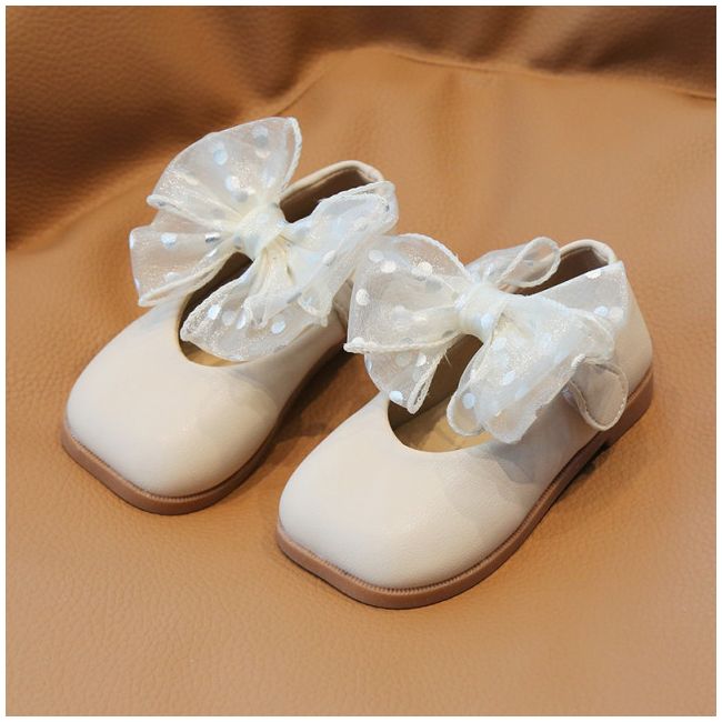 Pantofi eleganti ivoire - organza (marime disponibila: marimea 23) mb0630-2-sa47.marimea 23