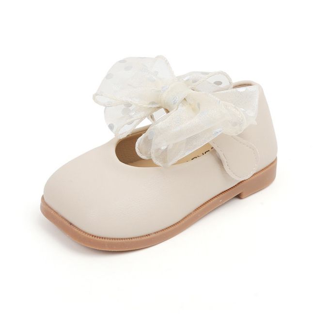 Pantofi eleganti ivoire - organza (marime disponibila: marimea 23) mb0630-2-sa47.marimea 23