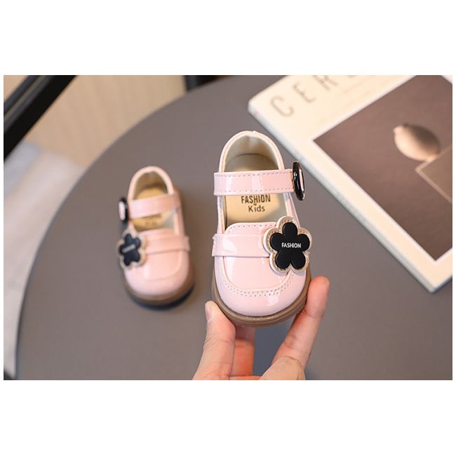 Pantofiori roz din lac - Fashion MBT60-1-sa47