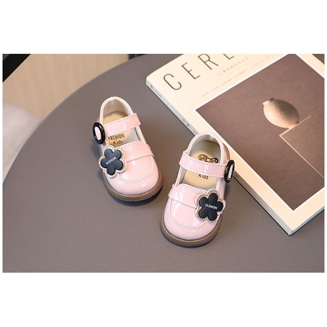 Pantofiori roz din lac - Fashion MBT60-1-sa47
