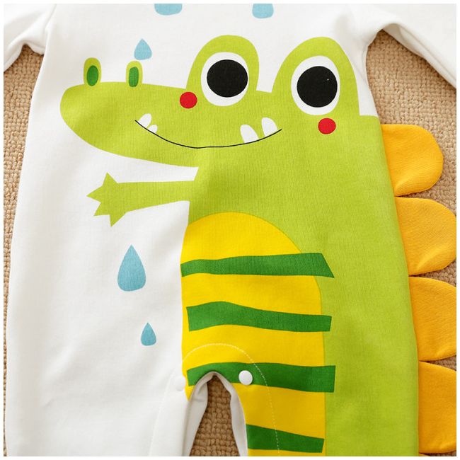 Salopeta alba - croco (marime disponibila: 9-12 luni (marimea 20 incaltaminte)) li522-3.9-12 luni (marimea 20 incaltaminte)
