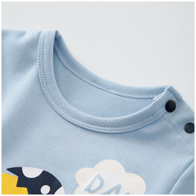 Salopeta albastra - baby dino (marime disponibila: 9-12 luni (marimea 20 incaltaminte)) am521-12.9-12 luni (marimea 20 incaltaminte)