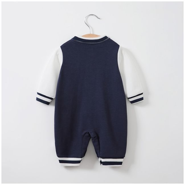 Salopeta bleumarine pentru bebelusi (marime disponibila: 12-18 luni (marimea 21 incaltaminte)) li520-12.12-18 luni (marimea 21 incaltaminte)