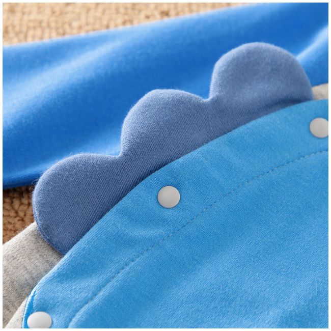 Salopeta gri - blue dino (marime disponibila: 0-3 luni) li521-22.0-3 luni