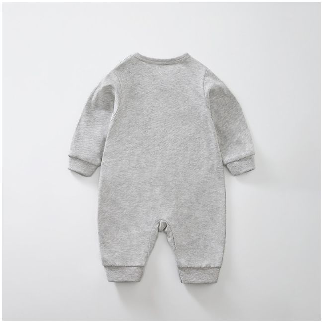 Salopeta gri - mon + dad (marime disponibila: 3-6 luni (marimea 18 incaltaminte)) mb524-4.3-6 luni (marimea 18 incaltaminte)