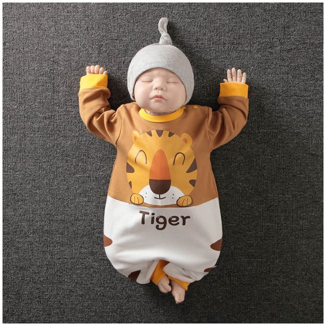 Salopeta maro - tiger (marime disponibila: 9-12 luni (marimea 20 incaltaminte)) li520-1.9-12 luni (marimea 20 incaltaminte)