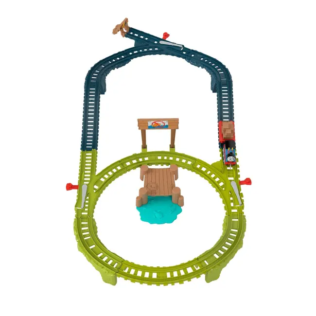 THOMAS SET DE JOACA CU LOCOMOTIVA PUSH ALONG THOMAS SI ACCESORII VIVMTHGY82_HPM64