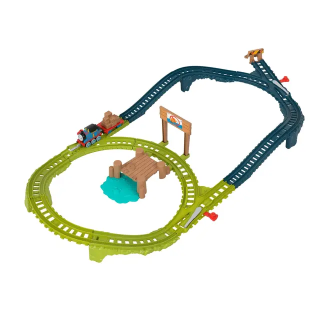 THOMAS SET DE JOACA CU LOCOMOTIVA PUSH ALONG THOMAS SI ACCESORII VIVMTHGY82_HPM64