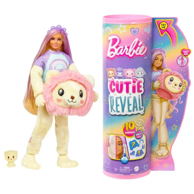 BARBIE PAPUSA BARBIE CUTIE REVEAL LEUSOR VIVMTHKR06