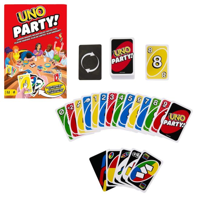 CARTI DE JOC UNO PARTY VIVMTHMY49