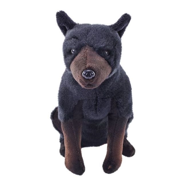 Caine de salvare cu sunet kelpie - jucarie plus wild republic 14 cm wr27683