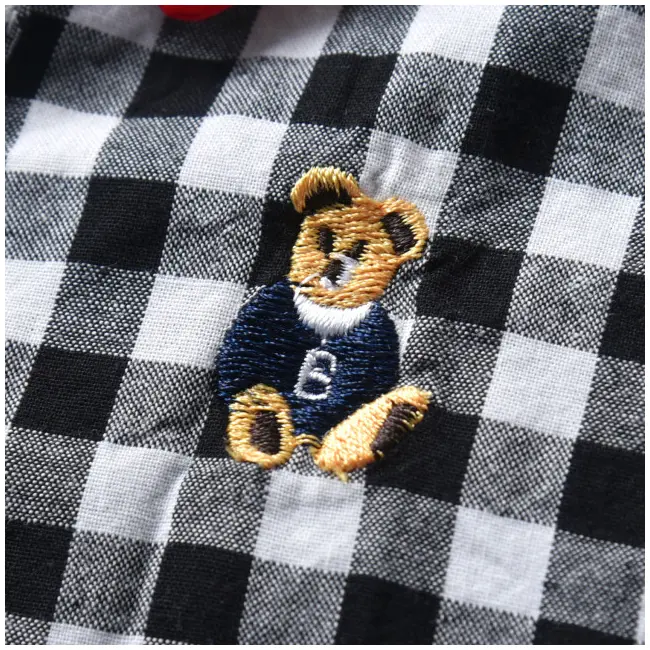 Costum cu blugi si camasuta neagra in carouri MB537-4-de4