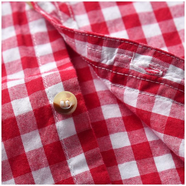 Costum cu blugi si camasuta rosie in carouri MD537-2-de4