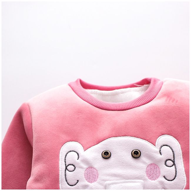 Costum imblanit din catifea - elefantel (marime disponibila: 3 ani) adoctsc46.3 ani