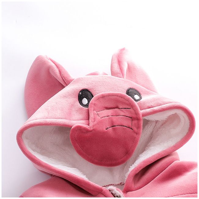 Costum imblanit din catifea - elefantel (marime disponibila: 3 ani) adoctsc46.3 ani