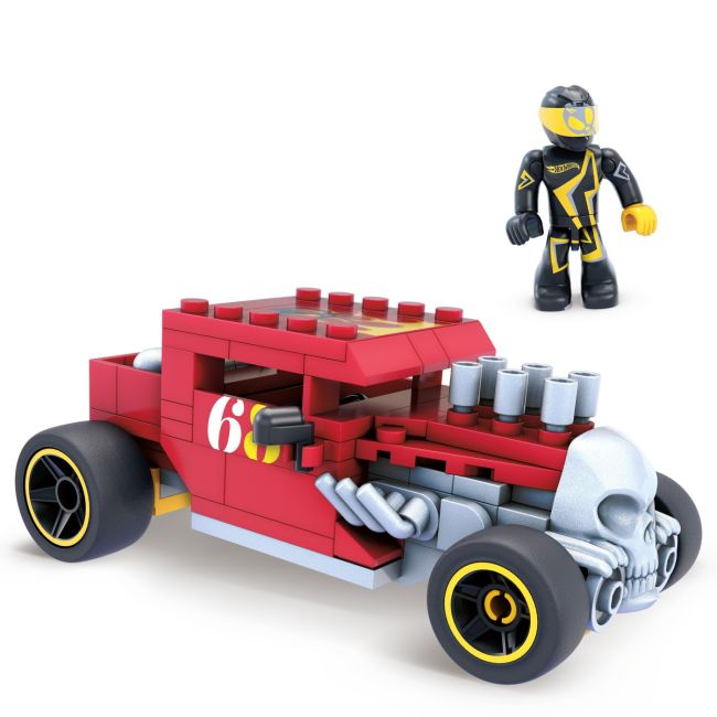 HOT WHEELS MEGA MASINUTA CONSTRUIBILA BONE SHAKER VIVMTGVM28_GVM29