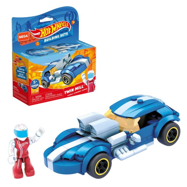 HOT WHEELS MEGA MASINUTA CONSTRUIBILA TWIN MILL VIVMTGVM28_GVM31