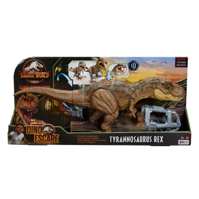 JURASSIC WORLD DINO ESCAPE STOMP'N ESCAPE DINOZAUR TYRANNOSAURUS REX VIVMTGWD67