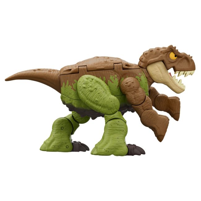 JURASSIC WORLD FIERCE CHANGERS DOUBLE DANGER DINOZAUR TRANSFORMABIL TYRANNOSAURUS REX SI ANKYLOSAURUS MARO VIVMTHLP05_HLP06