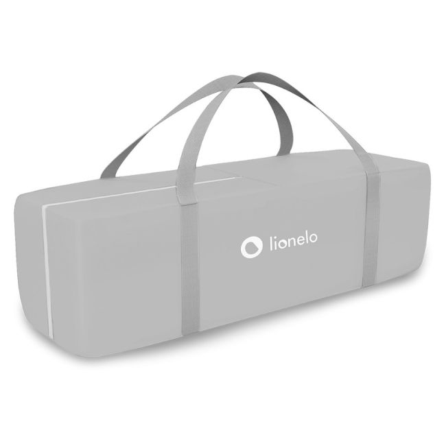 Lionelo - Patut pliant cu doua nivele, Stefi Plus, Cu intrare laterala cu fermoar, 2 roti, 120 x 60 cm, Conform cu standardul european de securitate EN 716, Roz/Galben BYNLO-STEFI_PLUS_PINK_YELLOW