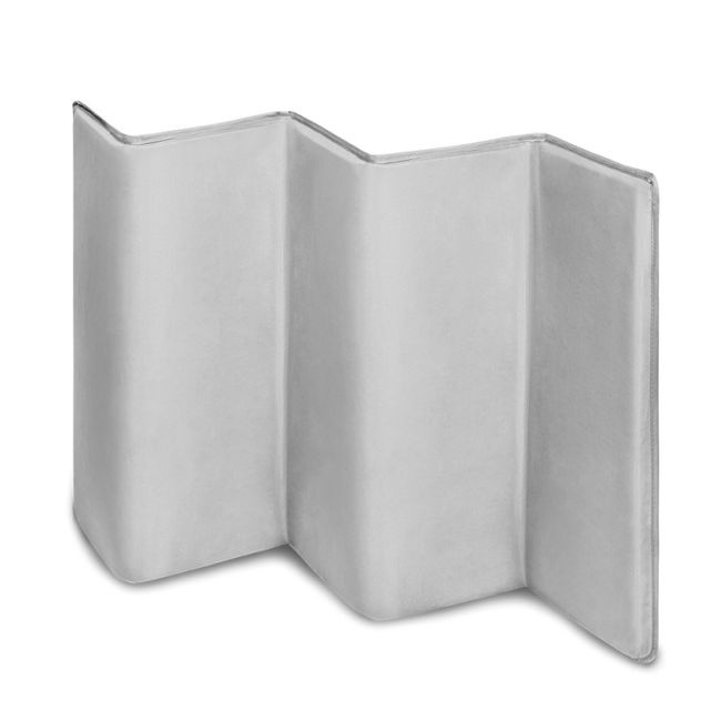 Lionelo - Patut pliant cu doua nivele, Stefi Plus, Cu intrare laterala cu fermoar, 2 roti, 120 x 60 cm, Conform cu standardul european de securitate EN 716, Roz/Galben BYNLO-STEFI_PLUS_PINK_YELLOW