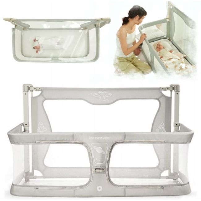 Patut cosleeping transformabil in bariera pat 120 cm ozar lvtk5904905021052