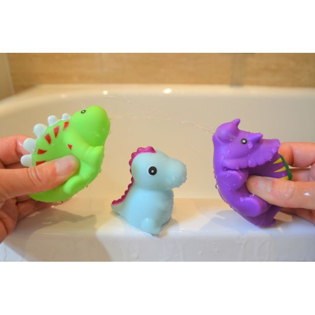 Set dinozauri cu led pentru baie bb186