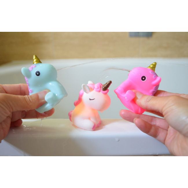 Set unicorni cu led pentru baie bb176