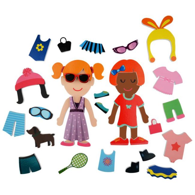 Stickere imbracaminte - set de joaca pentru baie bb008