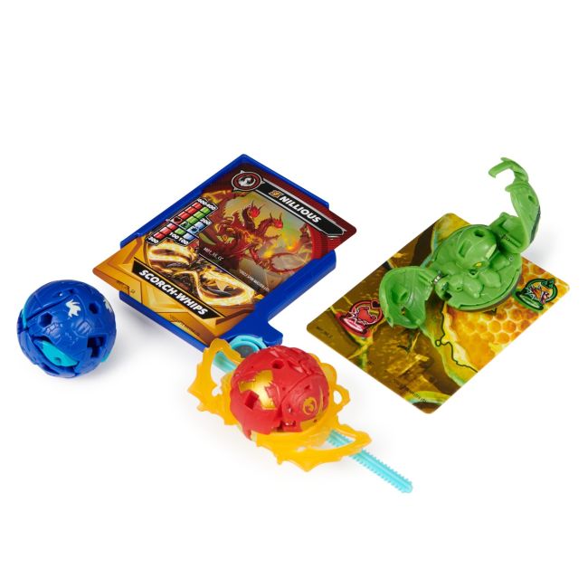 BAKUGAN SET DE LUPTA NILLIOUS, MANTID, BRUISER, OCTOGAN SI TROX VIV6066988_20142084
