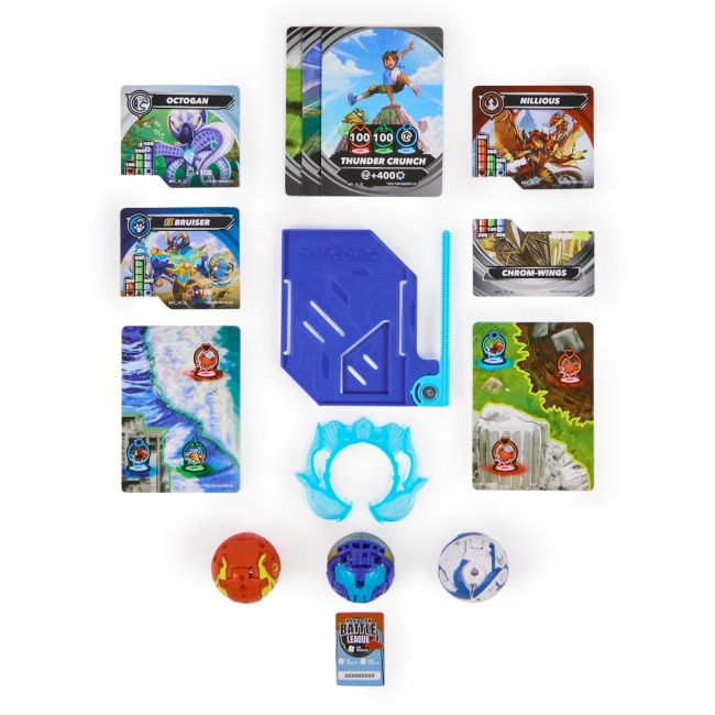 BAKUGAN STARTER PACK BRUISER, OCTOGAN SI NILLIOUS VIV6066989_20142087