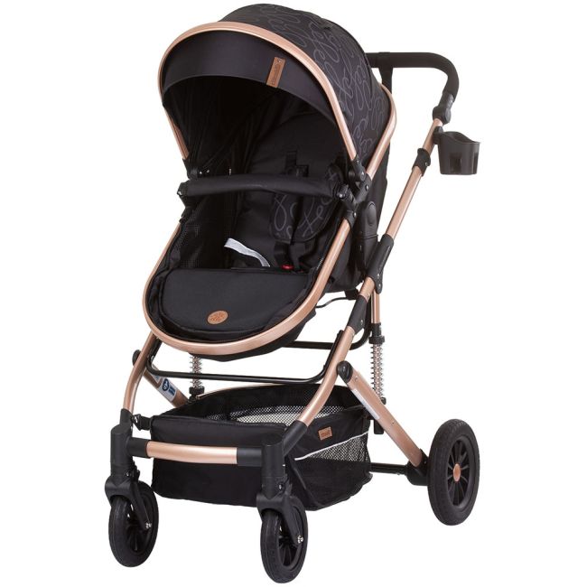 Carucior chipolino estelle 2 in 1 ebony hubkkes02301eb