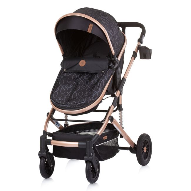 Carucior chipolino estelle 2 in 1 ebony hubkkes02301eb