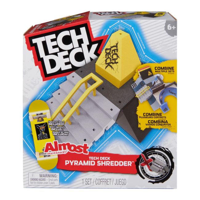 TECH DECH SET SKATE PARK PYRAMID SHREDDER VIV6068234