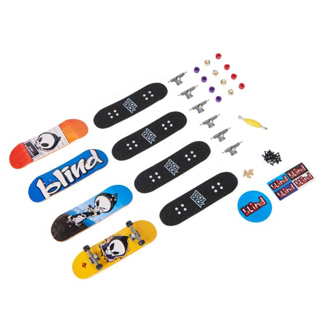 TECH DECK PACHET 4 PIESE FINGERBOARD BLIND 9.6CM VIV6028815_20140739