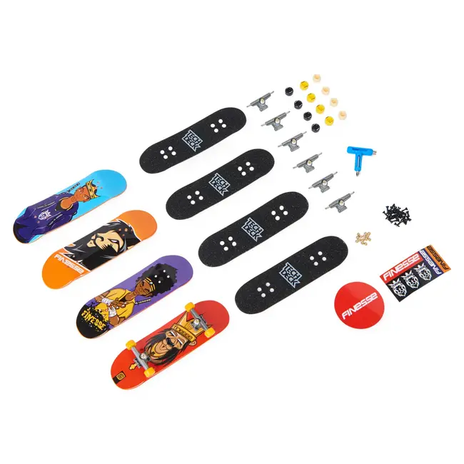 TECH DECK PACHET 4 PIESE FINGERBOARD FINESSE 9.6CM VIV6028815_20140740