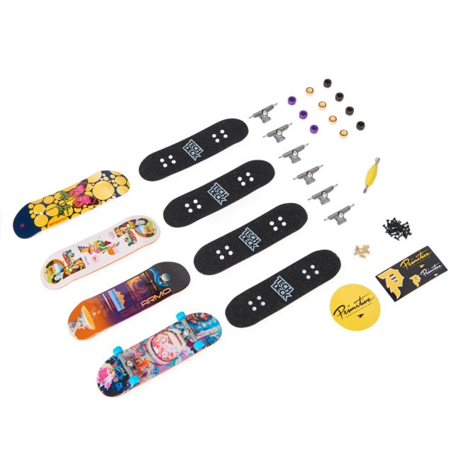 TECH DECK PACHET 4 PIESE FINGERBOARD PRIMITIVE 9.6CM VIV6028815_20140741