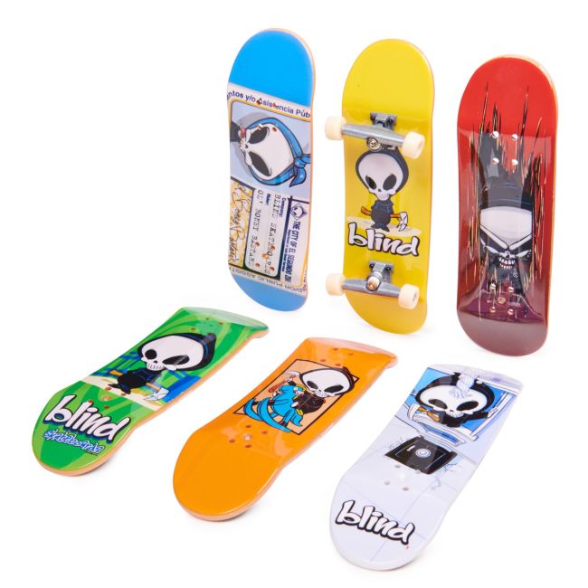 TECH DECK PACHET 6 PIESE CU ACCESORII FINGERBOARD BLIND VIV6028845_20140840
