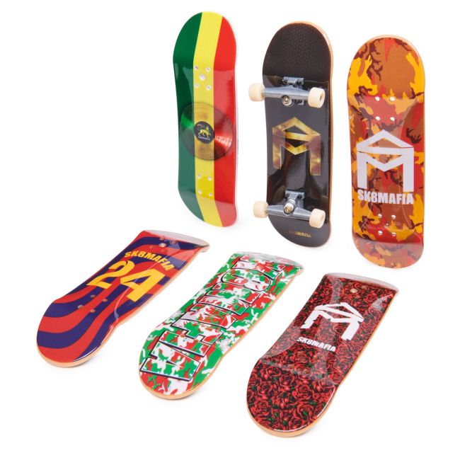 TECH DECK PACHET 6 PIESE CU ACCESORII FINGERBOARD SK8MAFIA VIV6028845_20140838