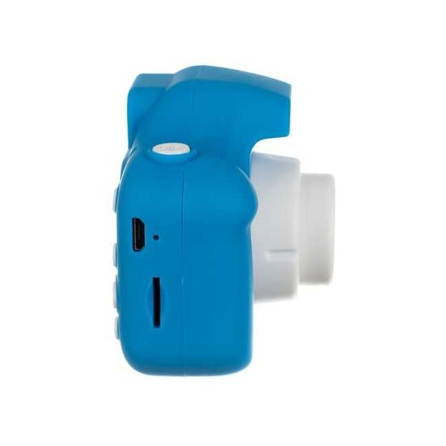 Aparat foto digital pentru copii Kitty, 2 inch, 3MP, card 16GB Kruzzel MY18070 BBJMY18070_Albastru