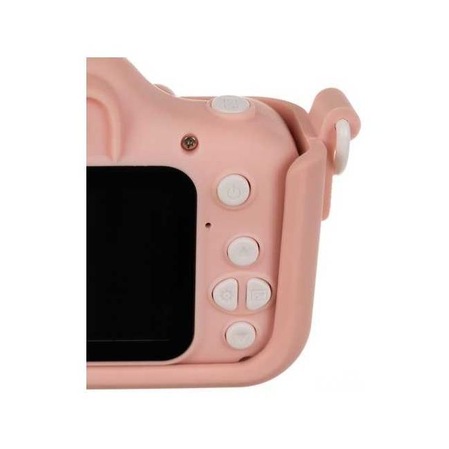 Aparat foto digital pentru copii Kitty, 2 inch, 3MP, card 16GB Kruzzel MY18070 BBJMY18070_Roz