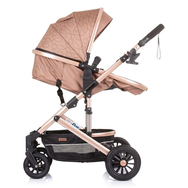 Carucior chipolino estelle 2 in 1 sand hubkkes02304sa