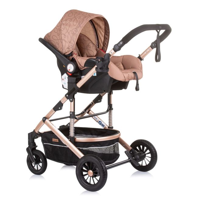 Carucior chipolino estelle 3 in 1 sand hubst-kkes02304sa