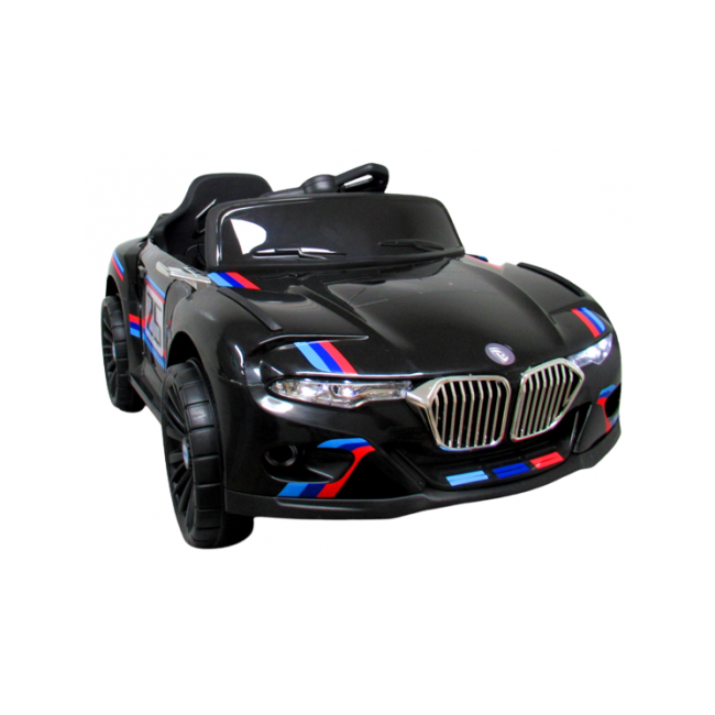 Masinuta electrica cu telecomanda, copii 1-4 ani, cabrio z5 tk1188 - r-sport - negru edeeditk1188negru