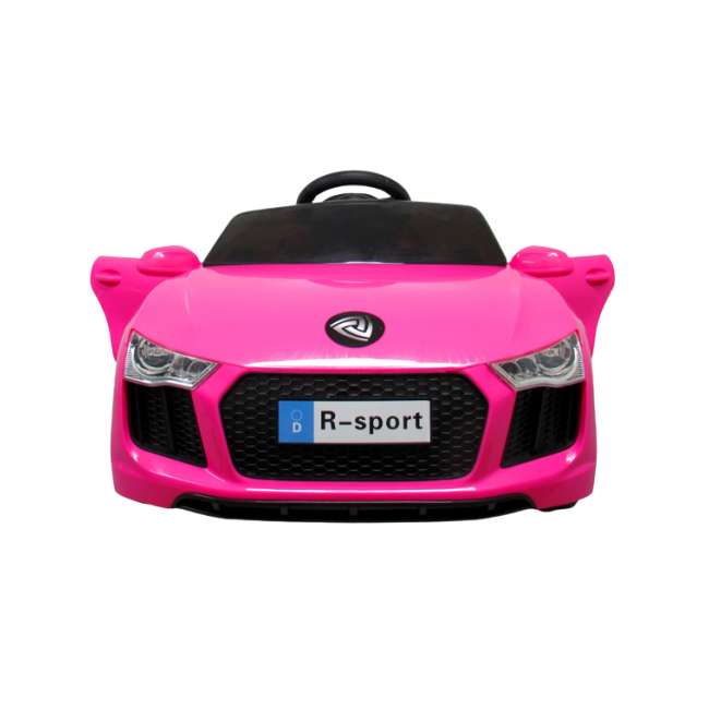 Masinuta electrica cu telecomanda, copii 1-4 ani, scaun din piele, cabrio b4 628 r-sport - roz edeedi628roz